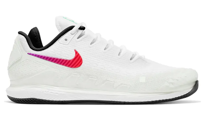NikeCourt Air Zoom Vapor x Knit White Black Electro Green