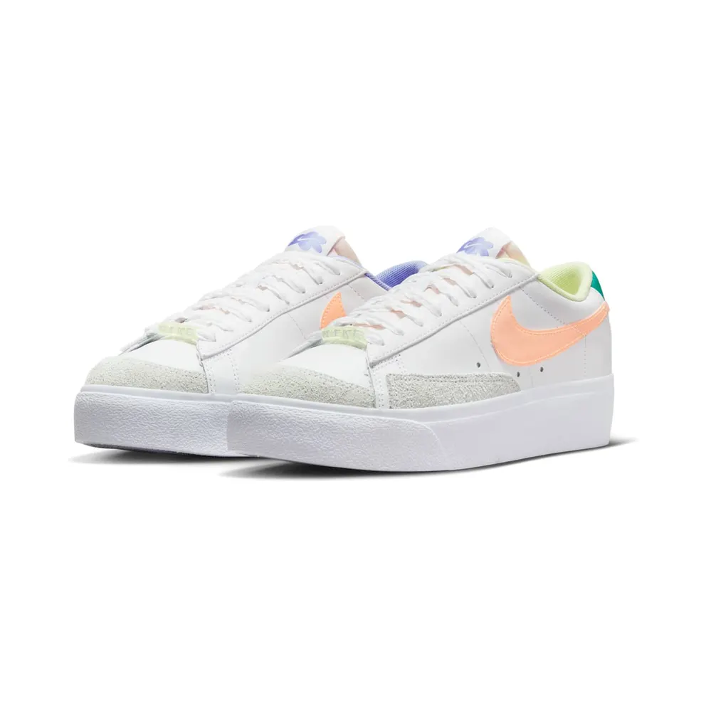 Nike Blazer Low Platform Peach Cream Light Thistle (DX3719-100)