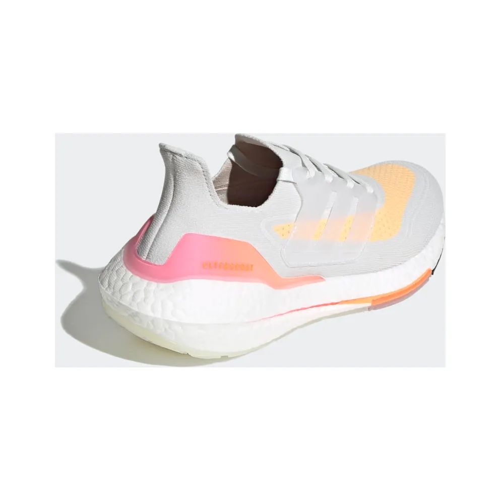 adidas Ultraboost 21 Crystal White / Crystal White / Acid Orange (FY0400)