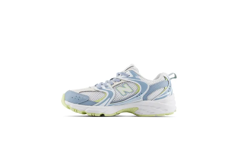 New Balance 530 Bungee Lace PS “Light Arctic Grey White” (P5303W7)