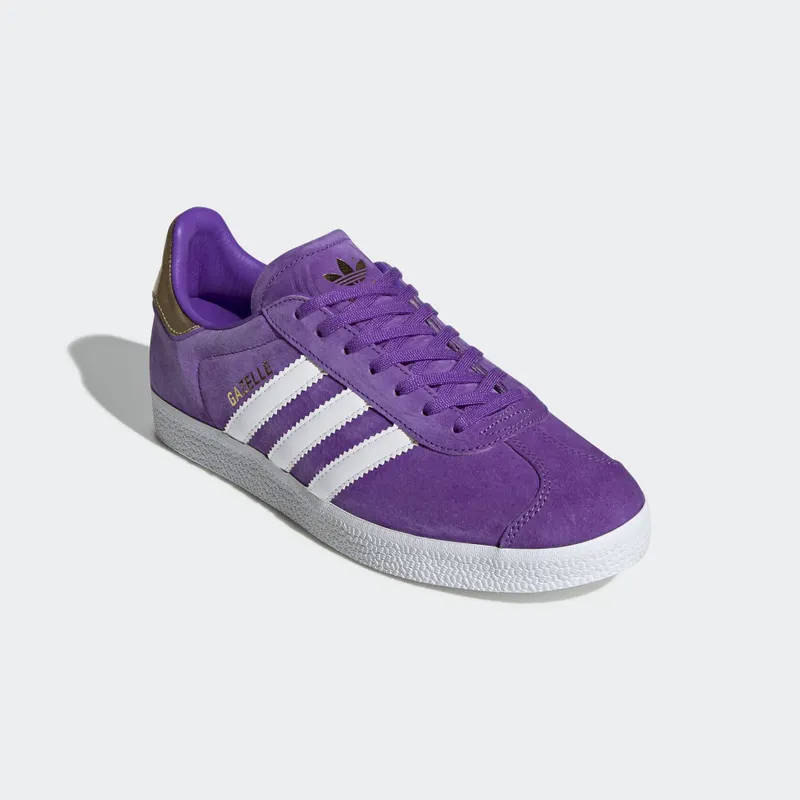 adidas Gazelle TfL Elizabeth Line (W) Collegiate Purple/Footwear White/Gold Metallic (EE8109)