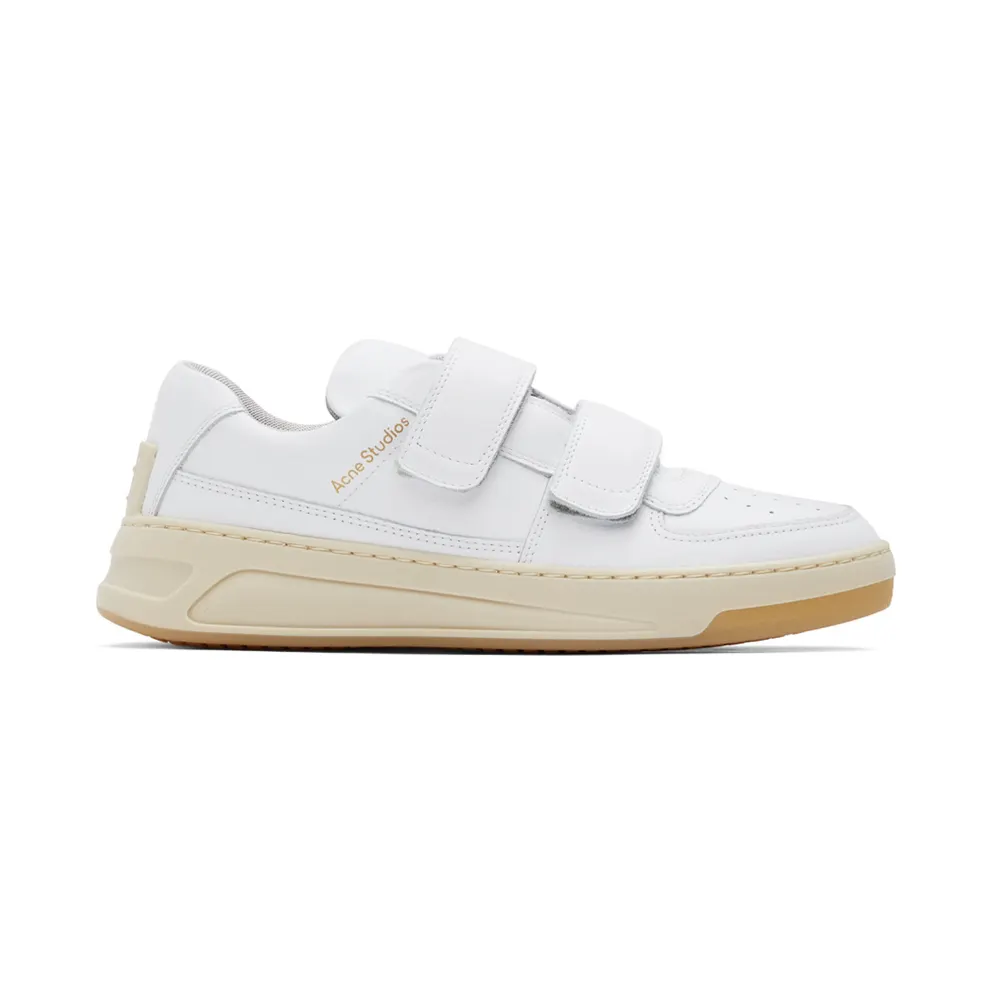 Acne Studios White Perey Strap Sneakers (BD0111-)