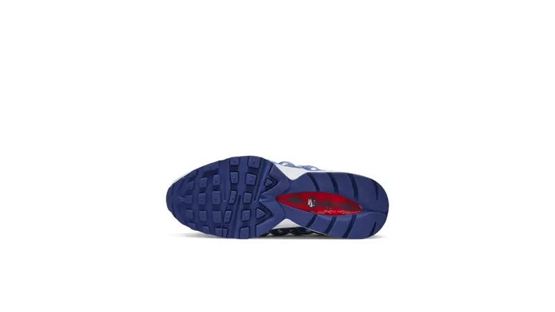 Nike Air Max 95 Christmas Sweater (GS) Red/White/Blue (CT1593-100)