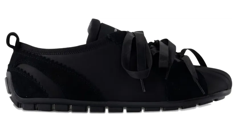 Simone Rocha Ballerina Grip leren “Black” (BPT40755SATINBLACK)