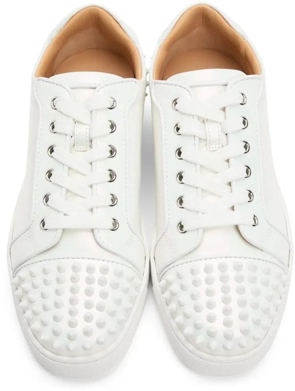 Christian Louboutin White Iridescent Seavaste 2 Orlato (3210253)