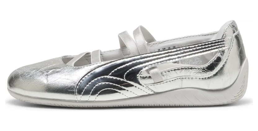 Puma Speedcat Ballet Lustre “Puma Silver / Feather Gray” (408264_01)