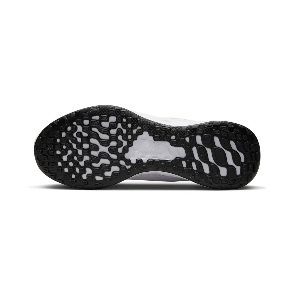 Nike Revolution 6 “White / Black / Baltic Blue / Opti Yellow” (DC3729-105)