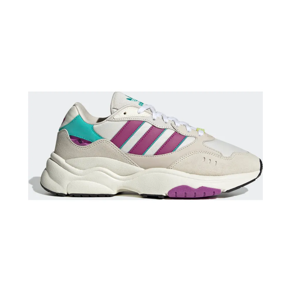 adidas Retropy F90 Schuh Off White / Aluminium / Sonic Fuchsia (HP8019)
