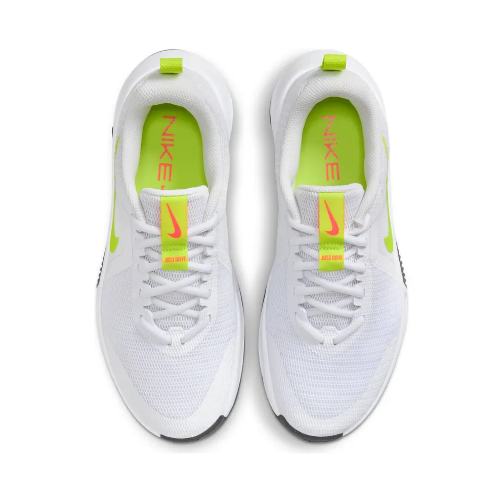 Nike MC Trainer 3 “White / Hot Punch / Black / Cyber” (FQ1830-107)