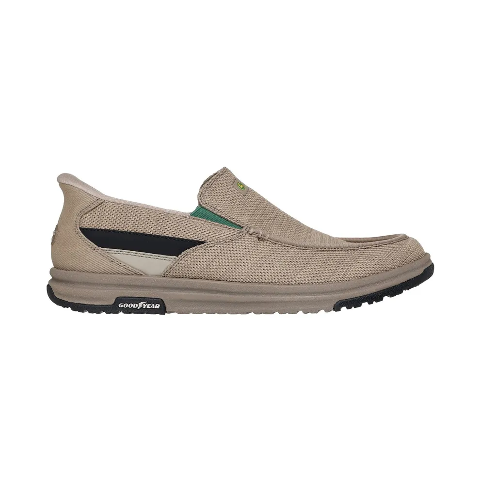 Skechers Slip-ins x John Deere Relaxed Fit: Melson 2.0 – Chaz Sneaker Taupe