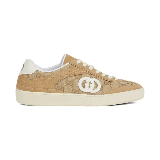 Gucci G75 GG sneakers – Beige (849465AAEKX)