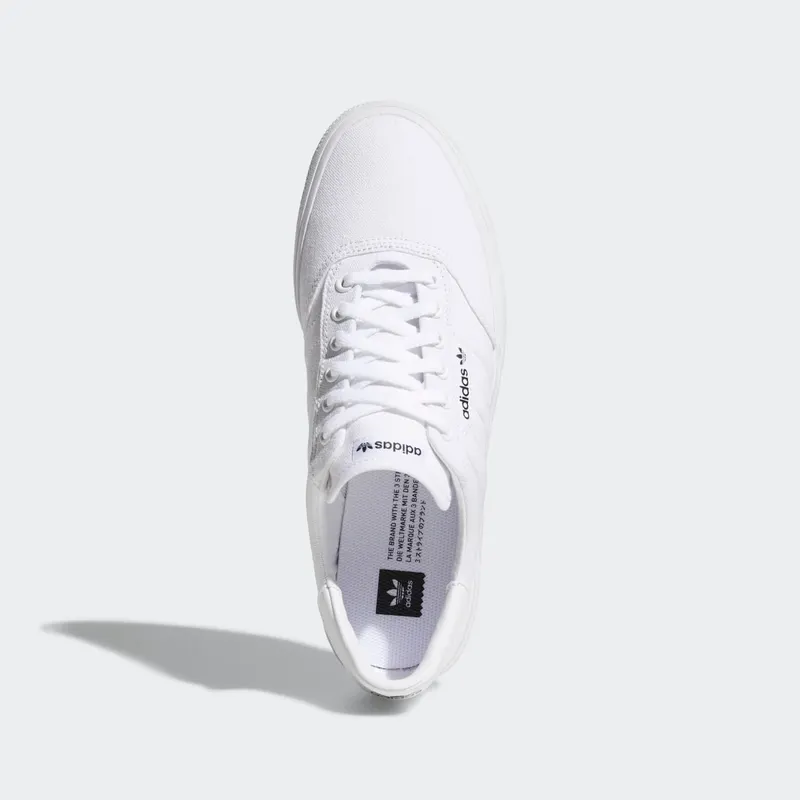 adidas 3MC Vulc Cloud White Cloud White/Cloud White/Gold Metallic (B22705)