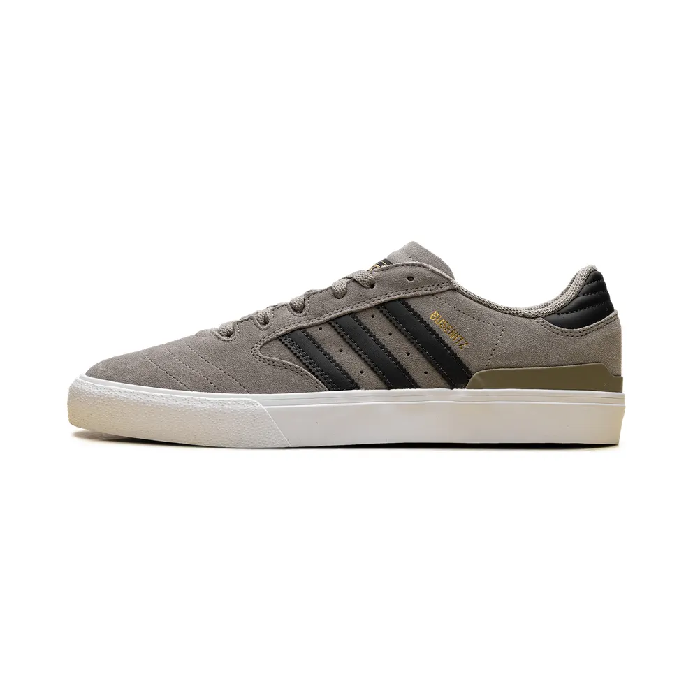 Adidas Busenitz Vulc II “Silver Pebble Carbon Gold Metallic” (IF2091)