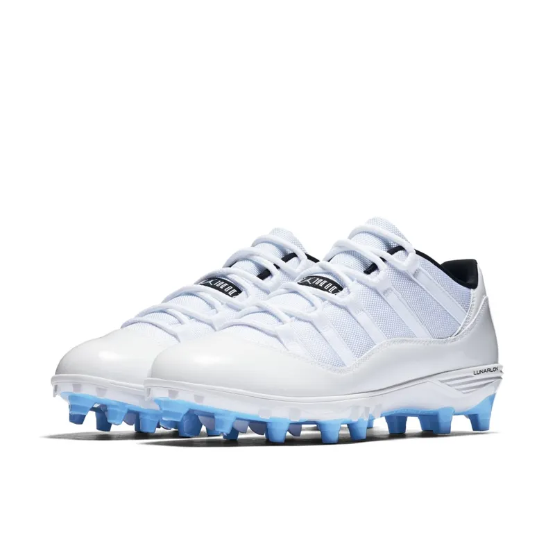 Jordan 11 Retro Low Cleat Columbia White/University Blue-Black (AO1560-117)