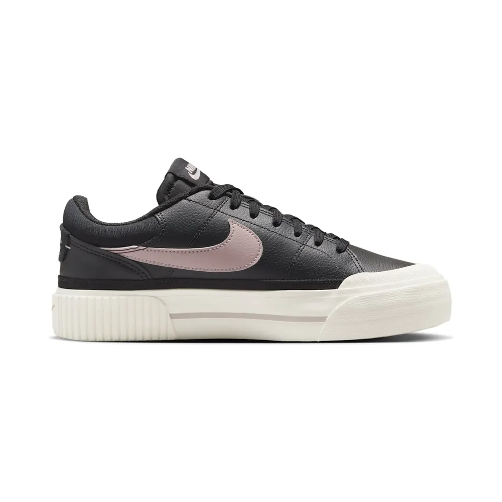 Nike Court Legacy Lift Black Sail Platinum Violet (DM7590-002)