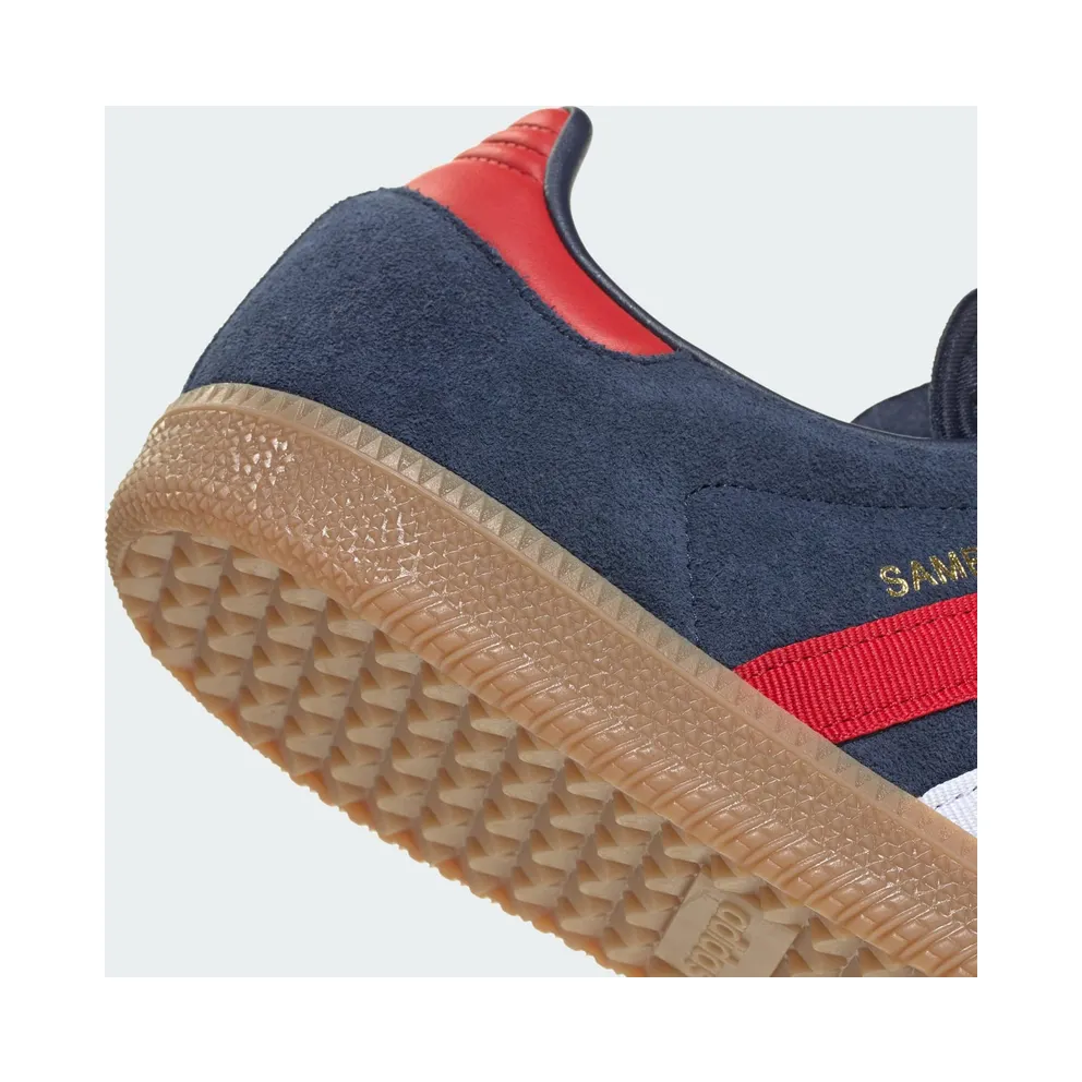 Adidas Samba OG “FIFA World Cup 2026 Night Indigo Scarlet” (IH6828)