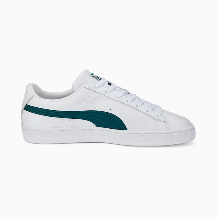 Puma Basket Classic XXI Wit/Groen (374923-21)