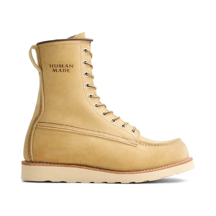 Red Wing Shoes Classic Moc 8-Inch Boot Human Made Heritage #4669 Hawthorne Abilene Leather (04669-HAWTHORNE)