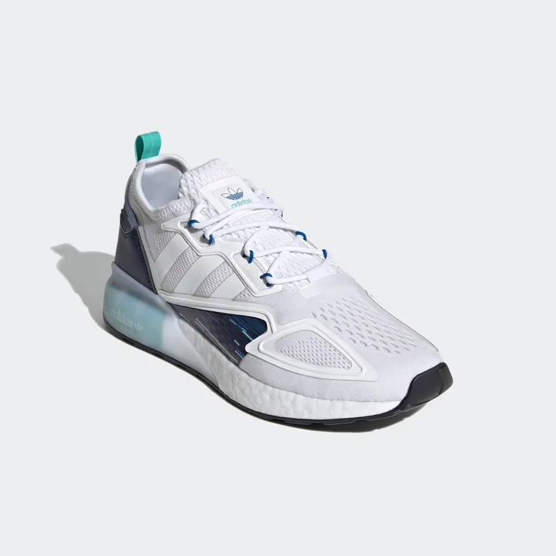 adidas ZX 2K Boost Cloud White / Cloud White / Collegiate Navy (H05148)
