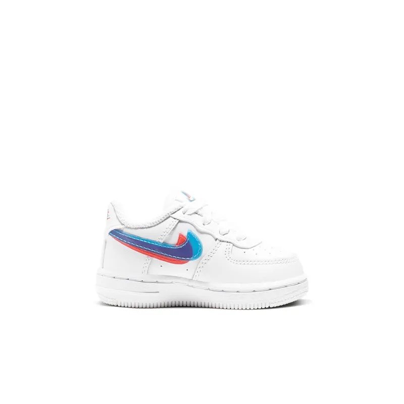 Nike Air Force 1 LV8 3D White (TD) White/Blue Hero/Bright Crimson (CJ7161-100)