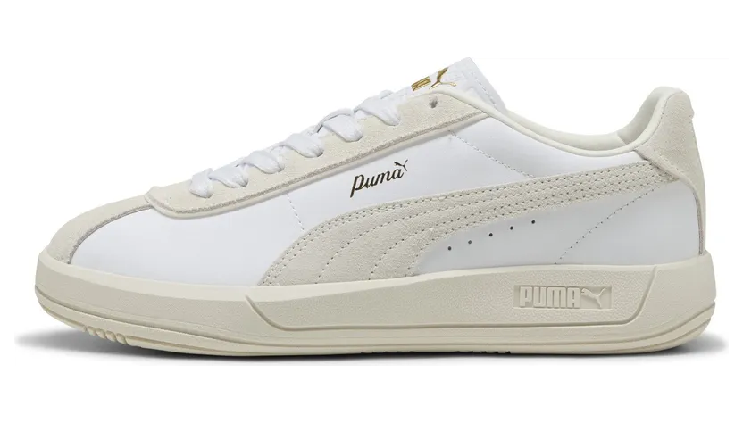 Puma Club Klassika “Puma White / Warm White / Puma Gold” (400364_06)
