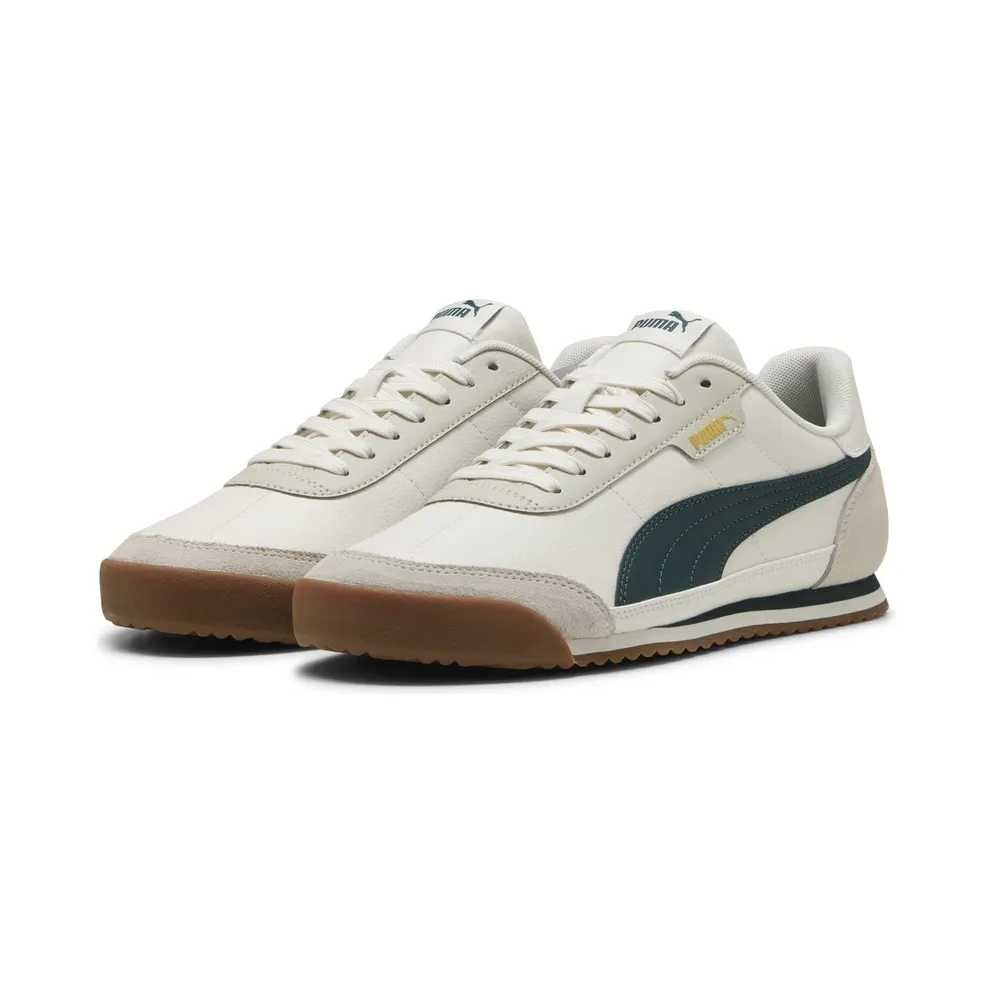 Puma Turino II OG “Vapor Gray / Green Terrain / Desert Dust / Gum” (397646_13)
