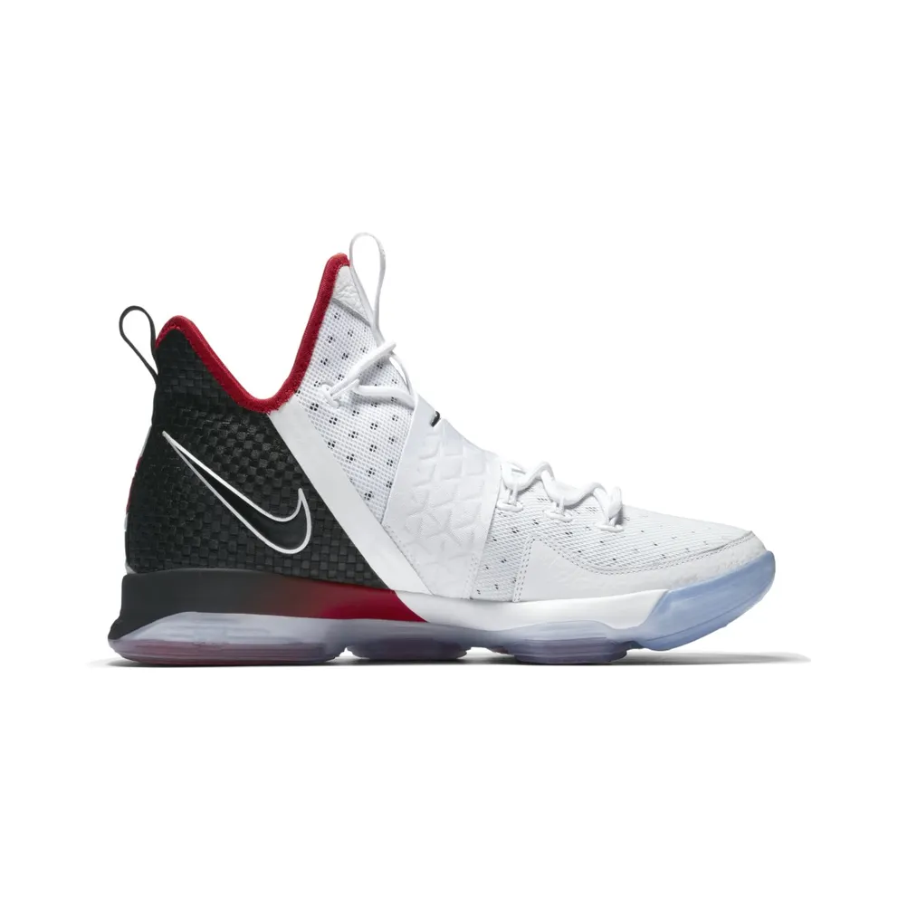Nike LeBron 14 Flip the Switch White/Black-University Red (852405-103)