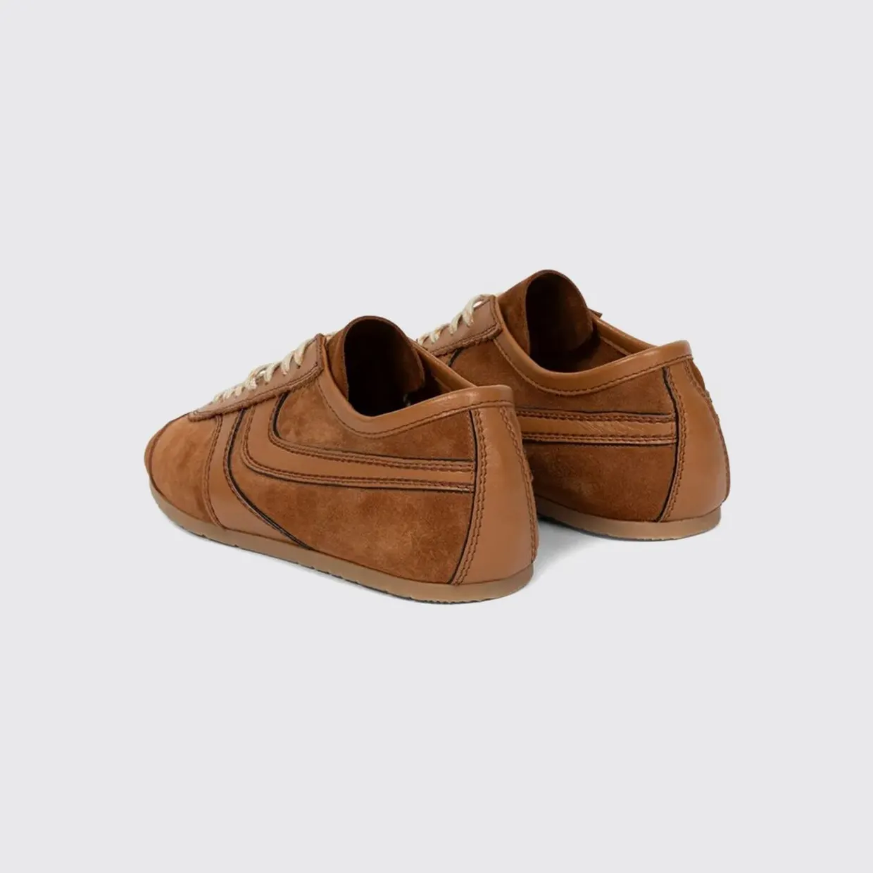 Dries Van Noten Leather Sneakers Brown (2610117220126712) (2)