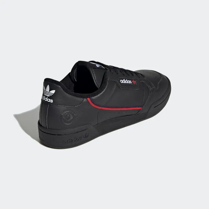 Adidas Continental 80 Vegan Core Black / Collegiate Navy / Scarlet (H02783)