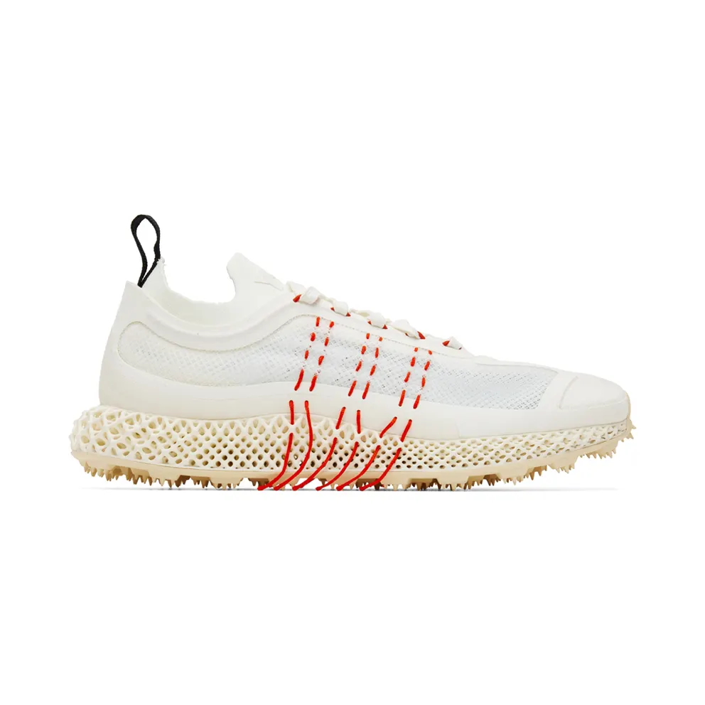 adidas Y-3 Runner 4D Halo Schuh Core White / Red / Bright Cyan (GW4451)