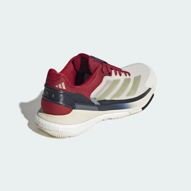 Adidas Crazyquick BOOST Padel Chalk White / Ice Gold Met. / Team Victory Red (KJ3654)