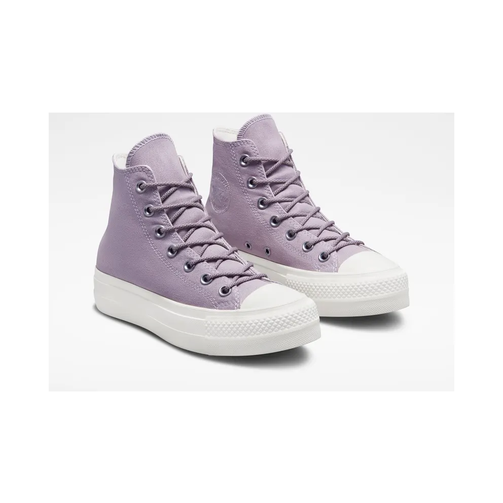 Converse Chuck Taylor All Star Lift Platform Canvas Lucid Lilac/vapor Violet/egret