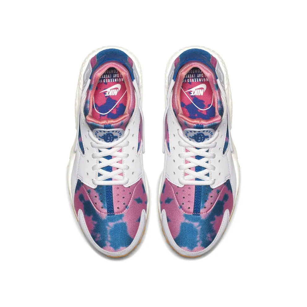 Nike Air Huarache Run Print White Blue Nebula-Blue Nebula (W) White/Blue Nebula-Blue Nebula (AQ0551-100)