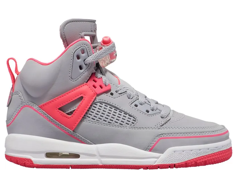 Jordan Spizike Wolf Grey Racer Pink (GS)