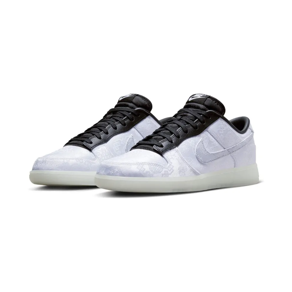 Nike Dunk Low x CLOT x Fragment Design White/Black/White (FN0315-110)