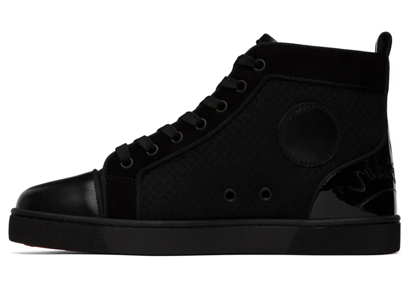 Christian Louboutin Black Fun Louis Sneakers (3220713) (3)