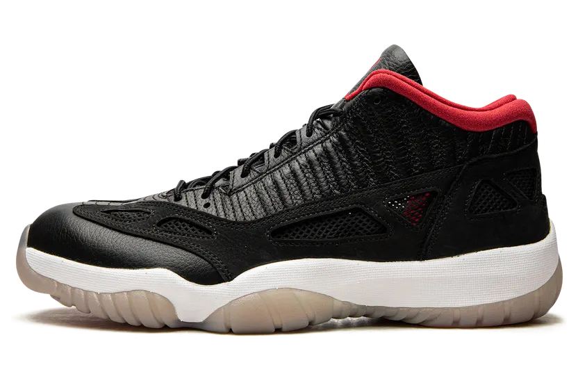 Air Jordan 11 Retro Low IE Bred – “Black / White-true Red” (919712-023)