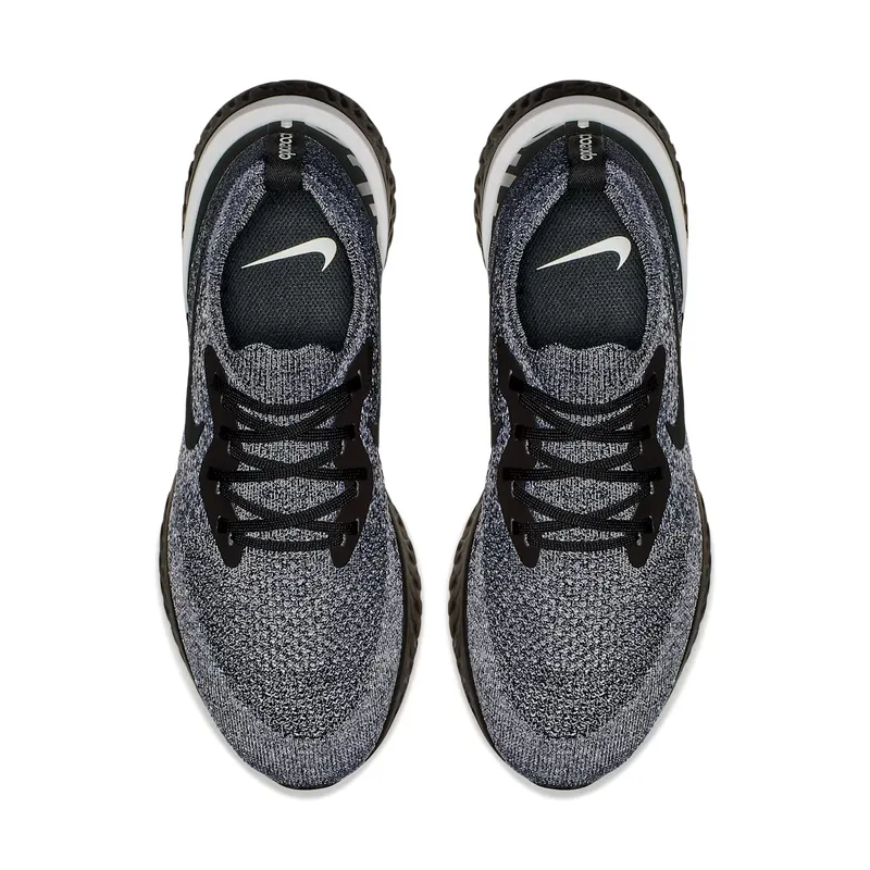 Nike Epic React Flyknit Cookies & Cream Black/Black-White (AQ0067-011)