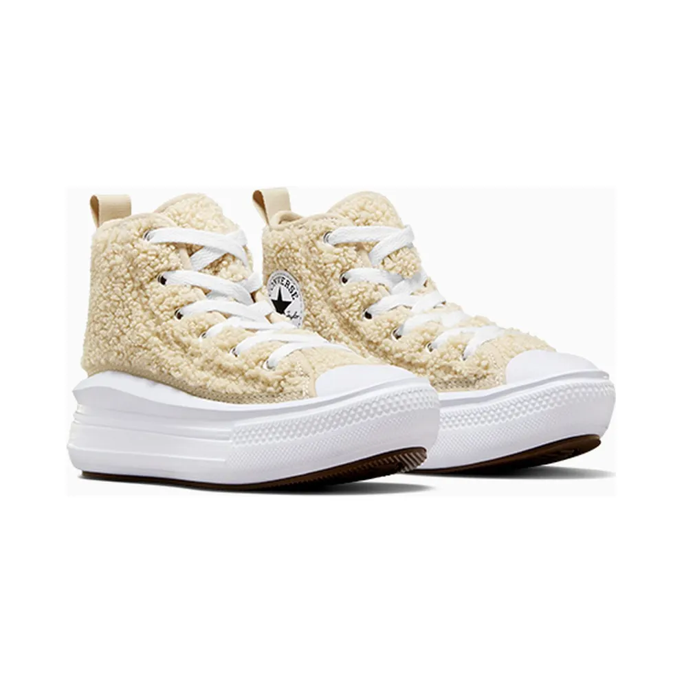 Converse Chuck Taylor All Star Move Platform Sherpa Beach Stone/White/Black (A06795C)