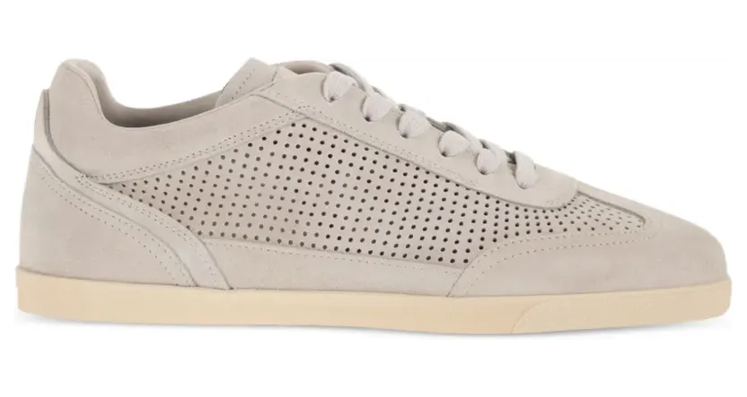 Kiton Sneakers met geperforeerde details – Grijs (USSA397N013820700B)