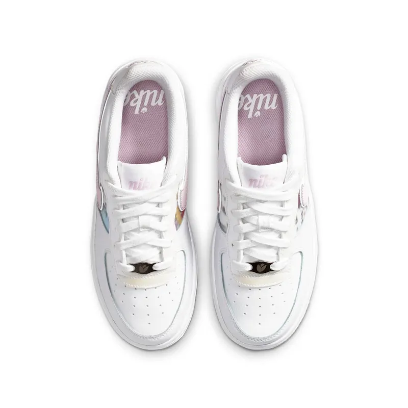 Nike Air Force 1 Low White Light Artic Pink (GS) (CN8535-100)