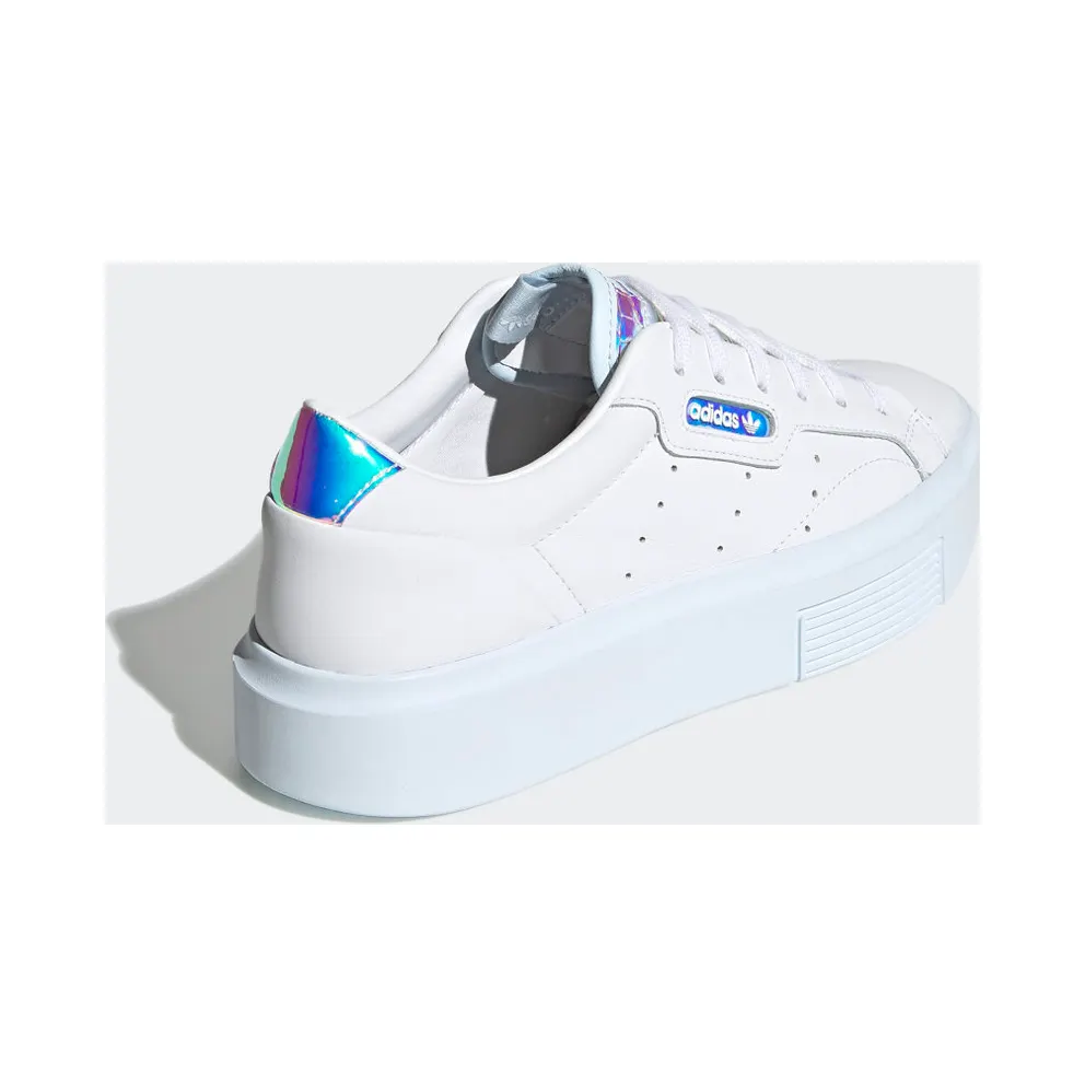 Adidas Sleek ‘White Iridescent’ Cloud White/Sky Tint/Core Black (FW3717)
