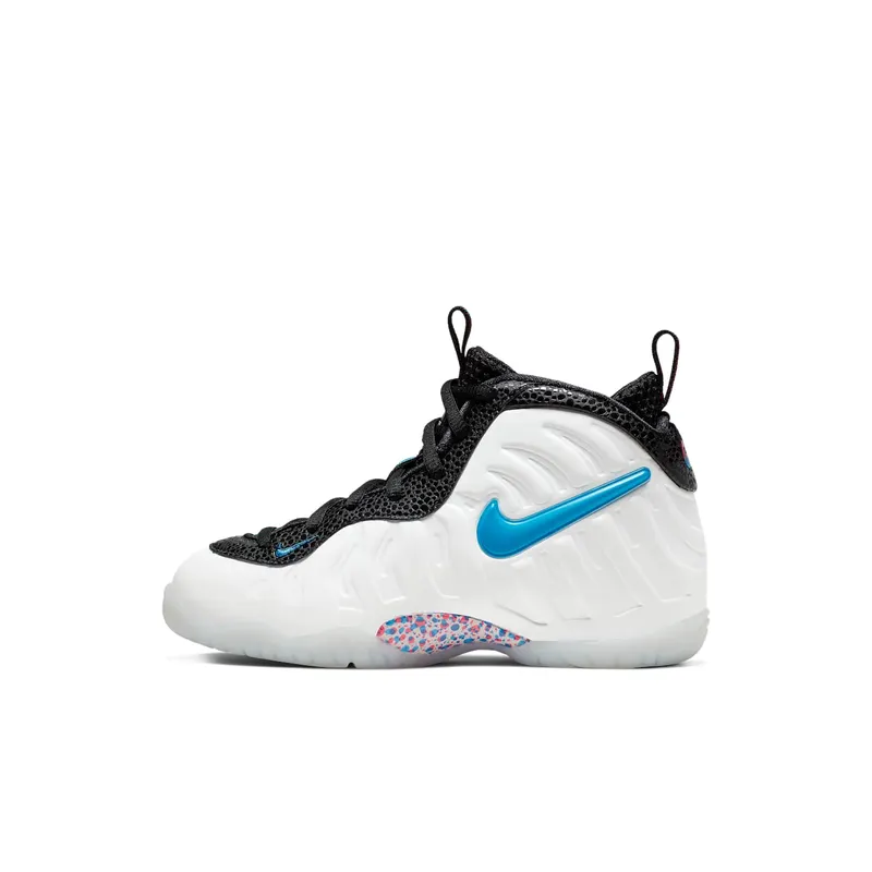 Nike Air Foamposite Pro 3D (PS) White/Blue Hero-Red Orbit-Indigo Force (843755-102)