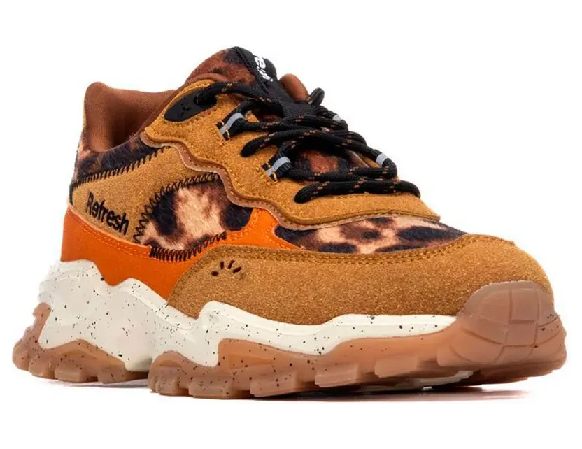 Refresh sneaker Leopard (173104-Leopard)