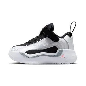 Jordan Luka 4 White Cement “White / Black / Wolf Grey / Bright Crimson” (HJ5227-101)