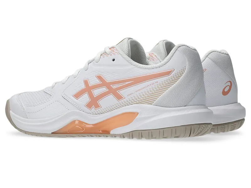 ASICS GEL-DEDICATE 9 “White / Cantaloupe” (1042A316-100)