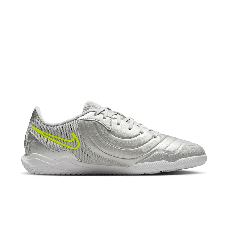 Nike Tiempo Legend 10 Academy IC Metallic Silver Volt White (DV4341-001)