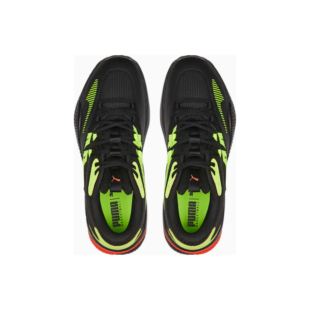Men’s PUMA Court Rider 2.0 Glow Stick Black/Lime Squeeze (377393-01)