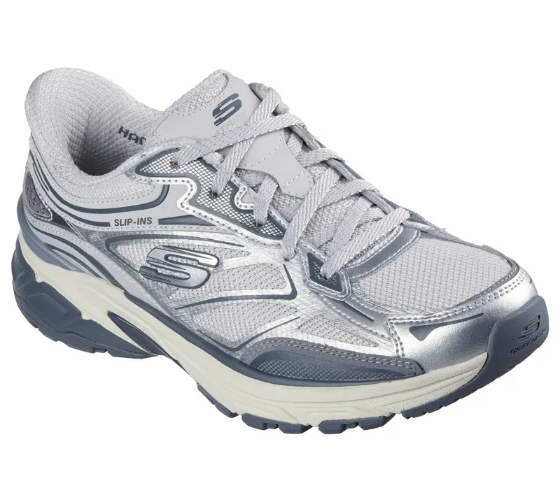 Skechers Slip-ins: Stamina Sport Sneaker Silver