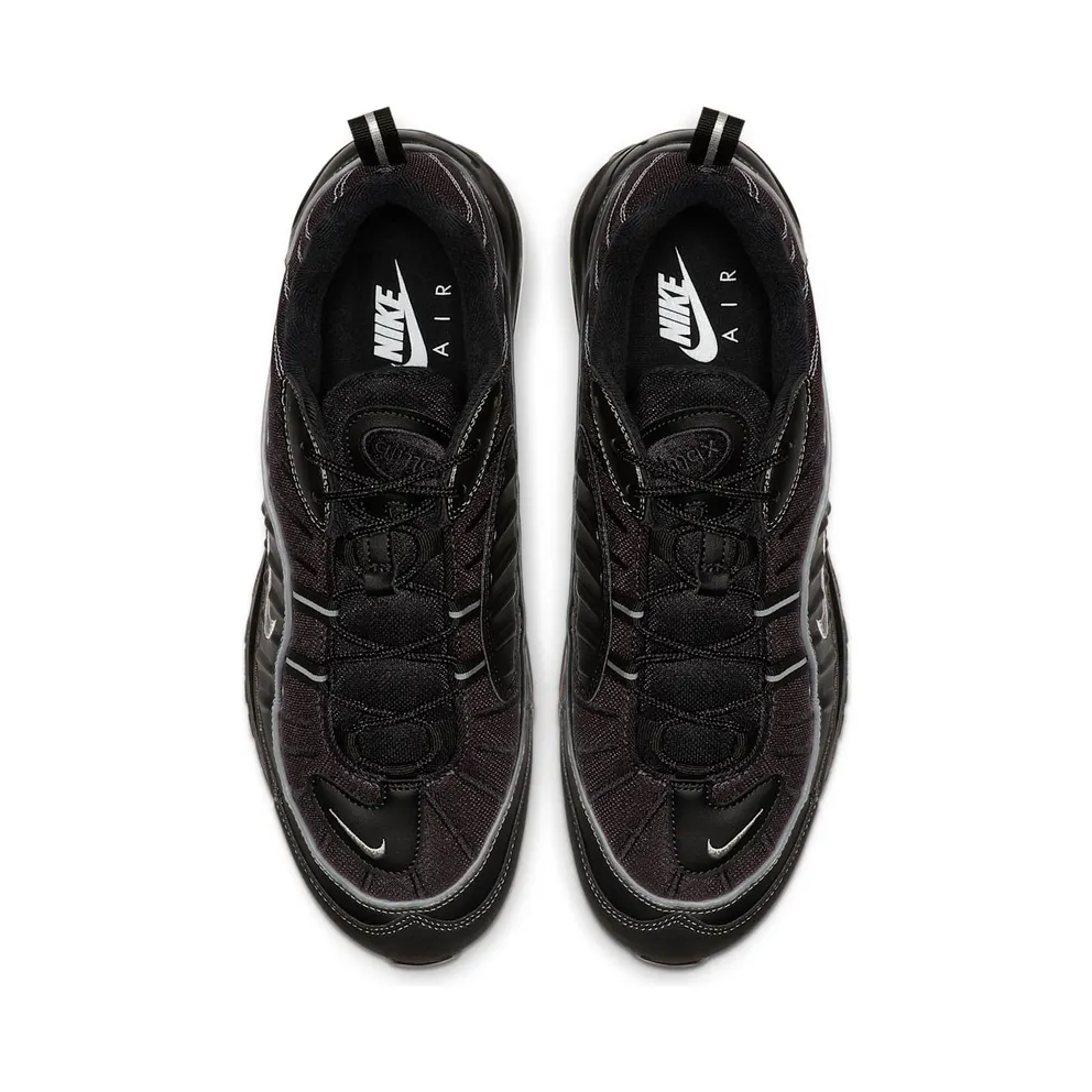 Nike Air Max 98 Black Oil Grey Black/Oil Grey-Vast Grey-Metallic Silver (640744-013)